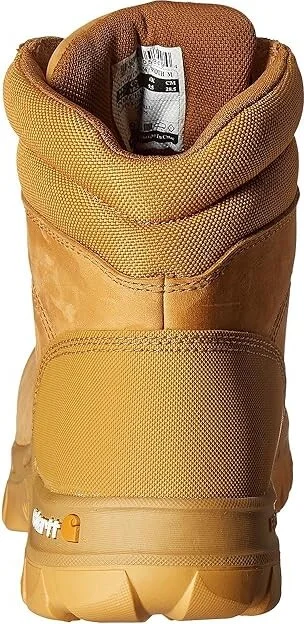 Carhartt 6 Rugged Flex Waterproof Comp Toe Work Boot Men's Work Boots Wheat Oil Tanned Leather : 8 D - Medium - Image 5