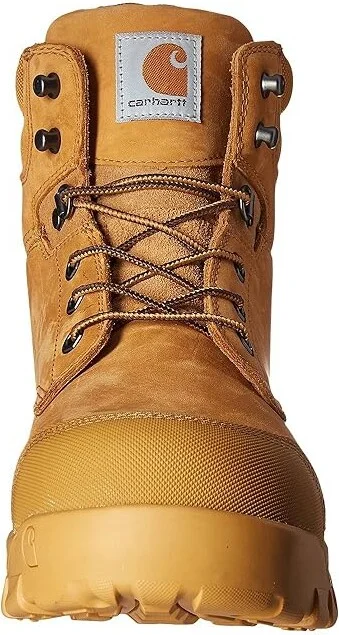 Carhartt 6 Rugged Flex Waterproof Comp Toe Work Boot Men's Work Boots Wheat Oil Tanned Leather : 8 D - Medium - Image 6