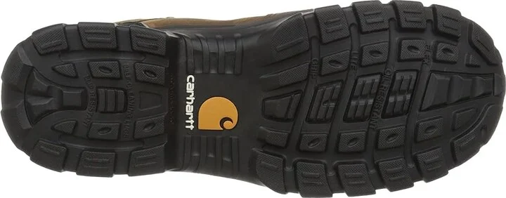 Carhartt 8 Waterproof Composite Toe Internal Metatarsal Guard Work Boot Men's Work Boots Dark Brown Oil Tanned : 12 D - Medium, Leather - Image 3