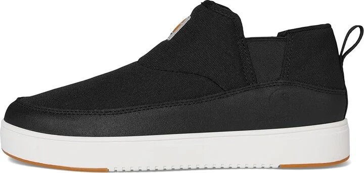 Carhartt Detroit Canvas Mid Slip-On Men's Work Lace-up Boots Black : 8.5 D - Medium - Image 6