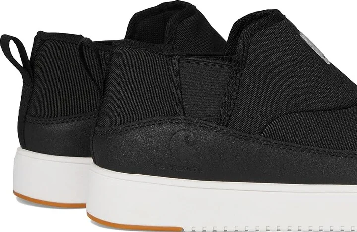 Carhartt Detroit Canvas Mid Slip-On Men's Work Lace-up Boots Black : 8.5 D - Medium - Image 7