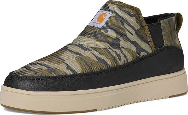 Carhartt Detroit Canvas Mid Slip-On Men's Work Lace-up Boots Mossy Oak : 7.5 D - Medium - Image 5