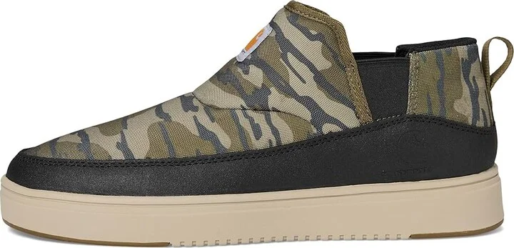 Carhartt Detroit Canvas Mid Slip-On Men's Work Lace-up Boots Mossy Oak : 7.5 D - Medium - Image 6