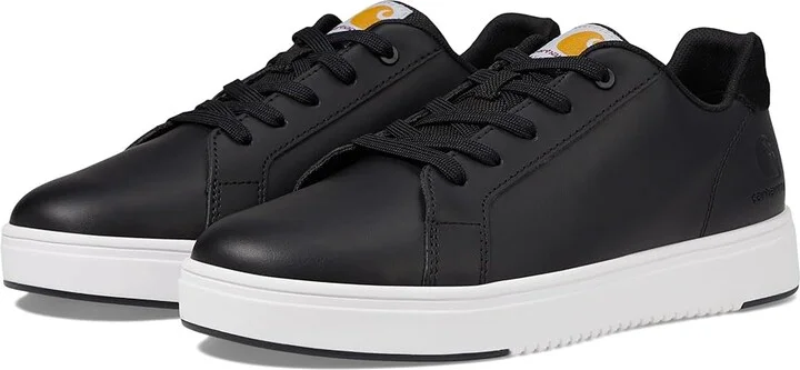 Carhartt Detroit Low Men's Shoes Black Leather : 7 D - Medium