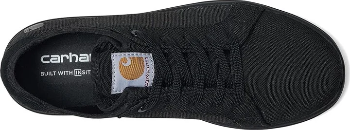 Carhartt Detroit Low Men's Shoes Black Textile : 7 D - Medium, Leather - Image 2