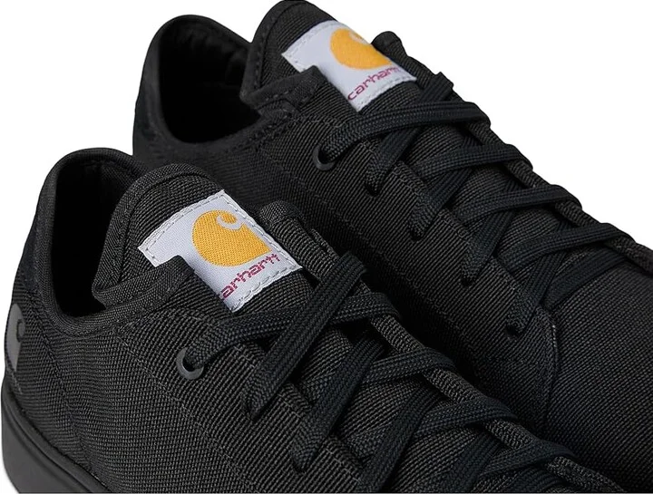 Carhartt Detroit Low Nano Toe Men's Shoes Black Canvas : 7 D - Medium, Canvas/Synthetic - Image 7