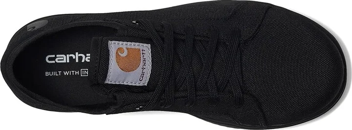 Carhartt Detroit Low Nano Toe Women's Shoes Black Canvas : 8.5 B - Medium - Image 2