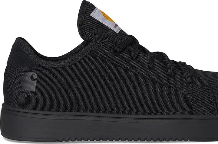 Carhartt Detroit Low Nano Toe Women's Shoes Black Canvas : 8.5 B - Medium - Image 7