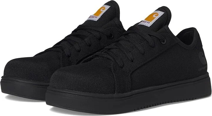 Carhartt Detroit Low Nano Toe Women's Shoes Black Canvas : 8.5 B - Medium