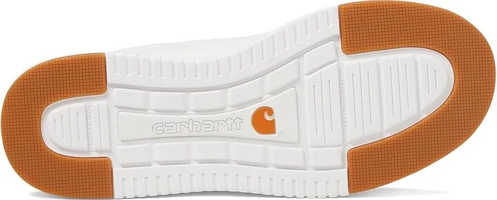 Carhartt Detroit Low Women's Shoes White Leather : 9.5 B - Medium, Canvas/Leather - Image 3