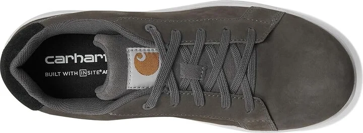 Carhartt Detroit Nano Toe Leather Sneaker Men's Lace-up Boots Medium Grey : 13 D - Medium - Image 2