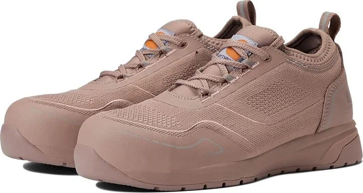 Carhartt Force 3 EH Nano Toe Work Sneaker Women's Shoes Light Purple Textile : 8.5 B - Medium