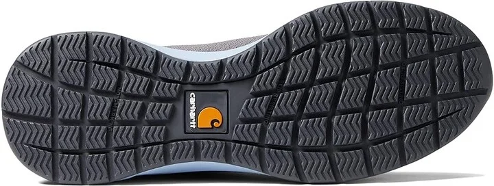 Carhartt Force 3 SD 35 Soft Toe Work Shoe Women's Shoes Charcoal/Powder Blue : 6.5 B - Medium, Synthetic/Textile - Image 3