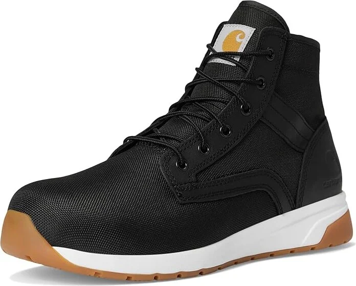 Carhartt Force 5 Lightweight Sneaker Boot Nano Comp Toe Men's Shoes Black Textile : 8.5 D - Medium, Leather - Image 5