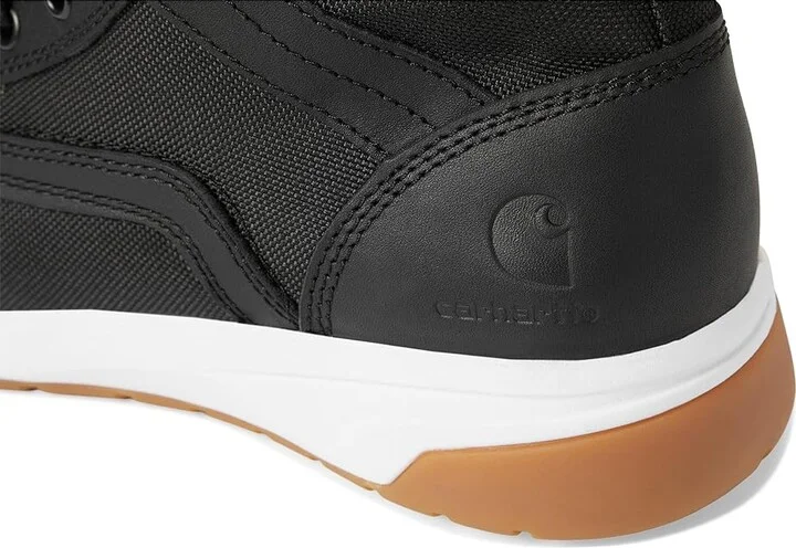 Carhartt Force 5 Lightweight Sneaker Boot Nano Comp Toe Men's Shoes Black Textile : 8.5 D - Medium, Leather - Image 7