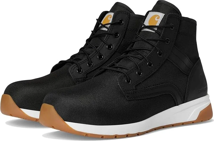 Carhartt Force 5 Lightweight Sneaker Boot Nano Comp Toe Men's Shoes Black Textile : 8.5 D - Medium, Leather