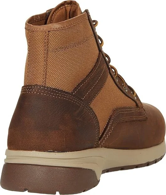 Carhartt Force 5 Lightweight Sneaker Boot Nano Comp Toe Men's Shoes Brown Leather/Tan Duck : 8 D - Medium - Image 4