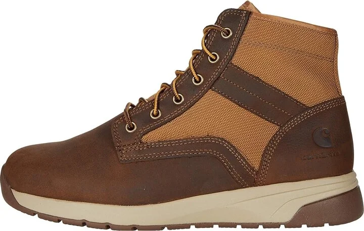 Carhartt Force 5 Lightweight Sneaker Boot Soft Toe Men's Shoes Brown Leather/Tan Duck : 11 D - Medium - Image 6