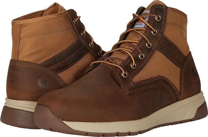 Brown Leather,tan Duck