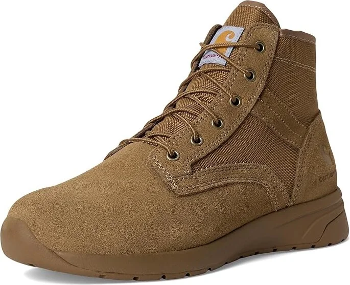 Carhartt Force 5 Lightweight Sneaker Boot Soft Toe Men's Shoes Coyote Suede : 8 D - Medium, Leather - Image 5