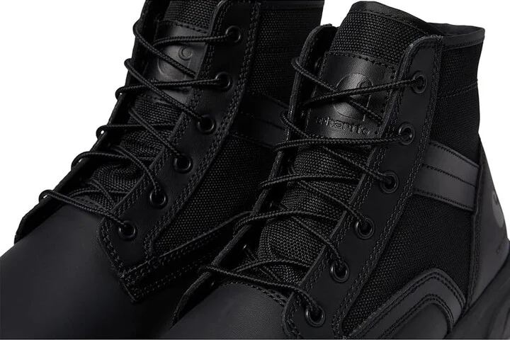 Carhartt Force 5 Soft Toe Lightweight Sneaker Boot Men's Boots Black : 15 EE - Wide, Leather/Textile - Image 5