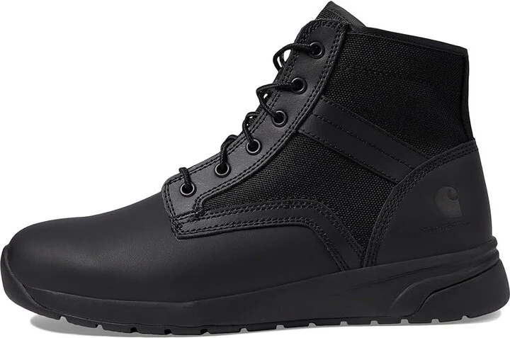 Carhartt Force 5 Soft Toe Lightweight Sneaker Boot Men's Boots Black : 15 EE - Wide, Leather/Textile - Image 6