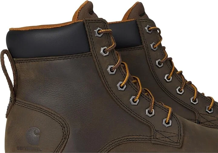 Carhartt Frontier 6 Water Resistant Boot Cowboy Boots Mossy Brown : 9 D - Medium, Leather - Image 7