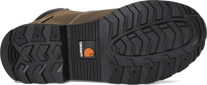 Carhartt Frontier 6 Water Resistant Boot Cowboy Women's Boots Mossy Brown : 6.5 B - Medium, Leather - Image 3