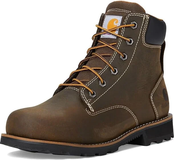 Carhartt Frontier 6 Water Resistant Boot Cowboy Women's Boots Mossy Brown : 6.5 B - Medium, Leather - Image 5