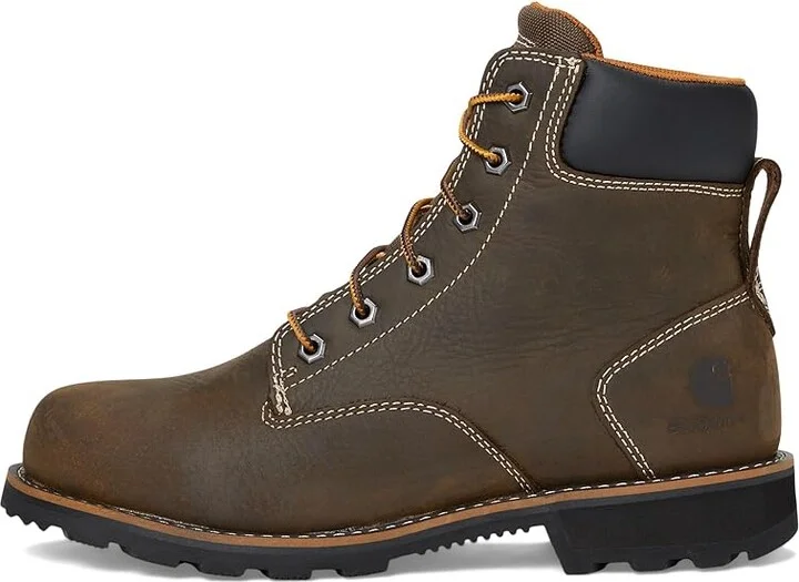 Carhartt Frontier 6 Water Resistant Boot Cowboy Women's Boots Mossy Brown : 6.5 B - Medium, Leather - Image 6