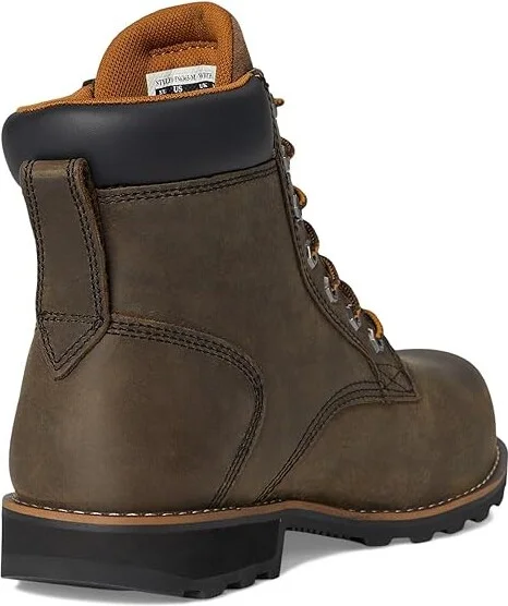 Carhartt Frontier 6 Water Resistant Composite Toe Boot Cowboy Boots Mossy Brown : 9 D - Medium, Leather - Image 4