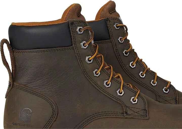 Carhartt Frontier 6 Water Resistant Composite Toe Boot Cowboy Boots Mossy Brown : 9 D - Medium, Leather - Image 7