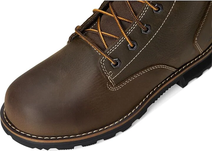 Carhartt Frontier 6 Water Resistant Steel Toe Boot Cowboy Women's Boots Mossy Brown : 10 B - Medium, Leather - Image 2