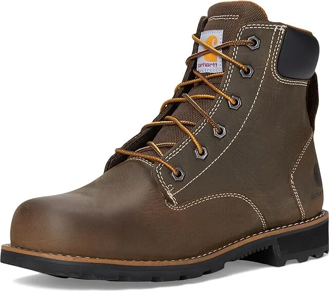 Carhartt Frontier 6 Water Resistant Steel Toe Boot Cowboy Women's Boots Mossy Brown : 10 B - Medium, Leather - Image 5