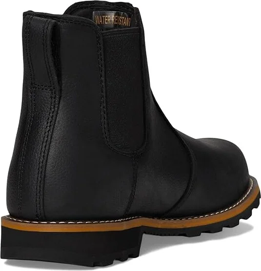 Carhartt Frontier Water Resistant Chelsea Cowboy Women's Boots Black : 7 B - Medium, Leather - Image 4