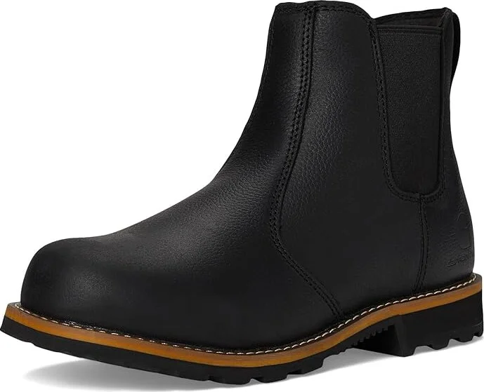 Carhartt Frontier Water Resistant Chelsea Cowboy Women's Boots Black : 7 B - Medium, Leather - Image 5