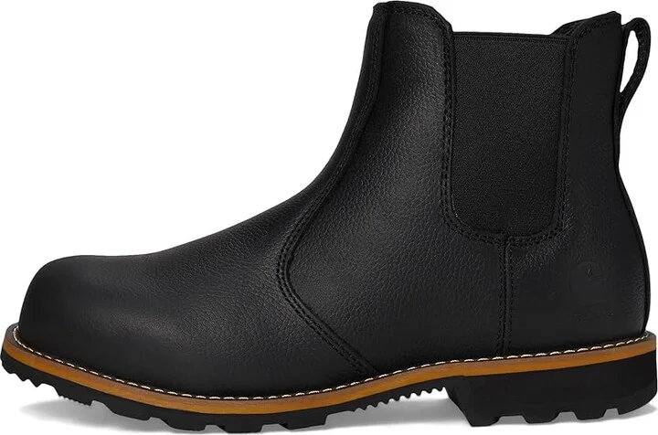 Carhartt Frontier Water Resistant Chelsea Cowboy Women's Boots Black : 7 B - Medium, Leather - Image 6