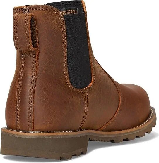 Carhartt Frontier Water Resistant Chelsea Cowboy Women's Boots Brown : 9 B - Medium, Leather - Image 4