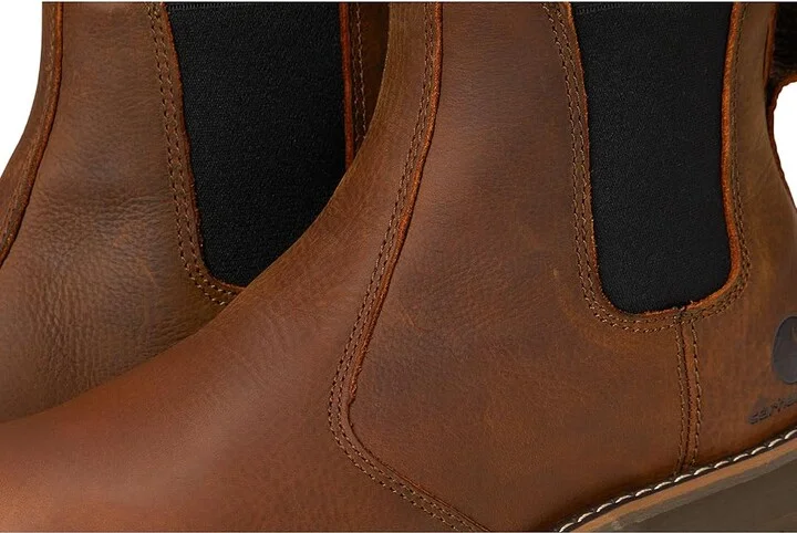Carhartt Frontier Water Resistant Chelsea Cowboy Women's Boots Brown : 9 B - Medium, Leather - Image 7