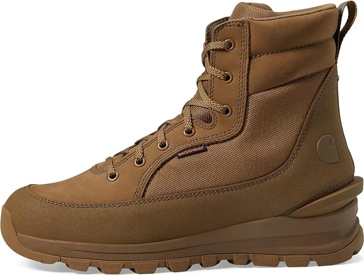 Carhartt Gilmore WP 6 Boot Men's Boots Coyote Nubuck : 8 D - Medium, Leather - Image 5