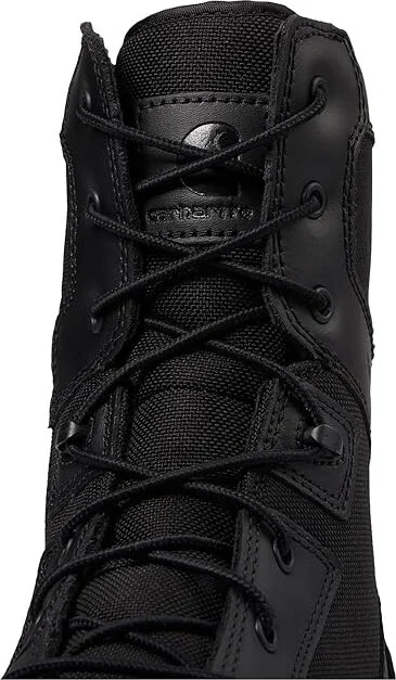 Carhartt Gilmore WP 8 Side Zip Nano Toe Boot Men's Boots Black : 7 D - Medium, Leather - Image 5