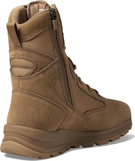Carhartt Gilmore WP 8 Side Zip Soft Toe Boot Men's Boots Coyote Suede : 7 D - Medium, Leather - Image 4