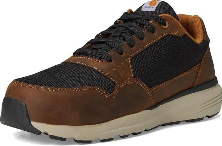 Carhartt Greenfield SD Nano Toe Work Sneakers Men's Work Boots Brown/Black : 9.5 D - Medium, Leather - Image 5