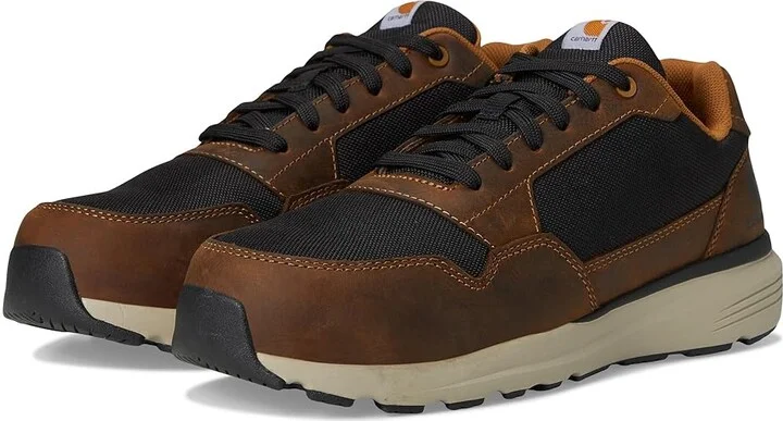 Carhartt Greenfield SD Nano Toe Work Sneakers Men's Work Boots Brown/Black : 9.5 D - Medium, Leather