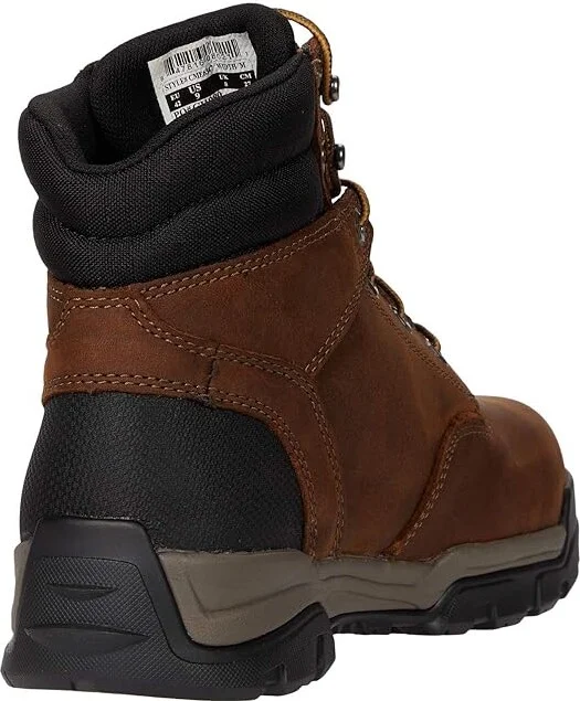 Carhartt Ground Force 6 Waterproof Comp Toe Men's Shoes Bison Brown/Oil Tan : 11.5 D - Medium, Leather - Image 4
