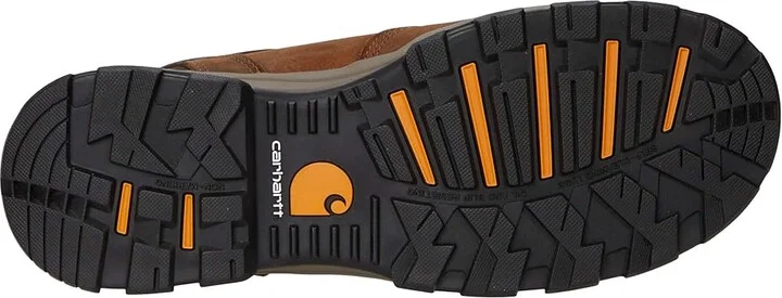 Carhartt Ground Force 6 Waterproof Soft Toe Men's Shoes Bison Brown/Oil Tan : 10.5 D - Medium, Leather - Image 3