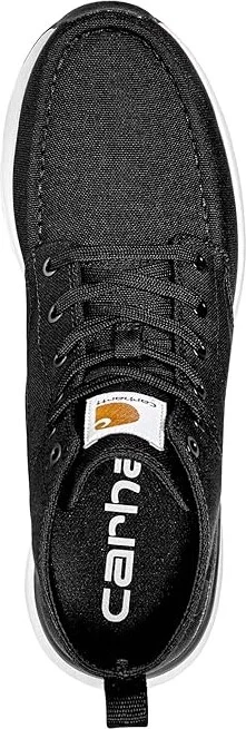 Carhartt Haslett Moc Toe Canvas Chukka Men's Boots Black Lightweight Durable Canvas : 8 D - Medium - Image 2