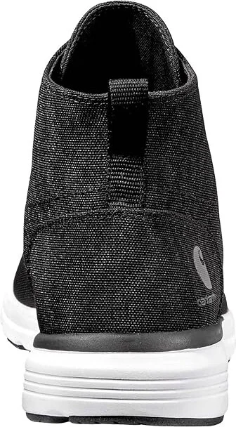 Carhartt Haslett Moc Toe Canvas Chukka Men's Boots Black Lightweight Durable Canvas : 8 D - Medium - Image 4