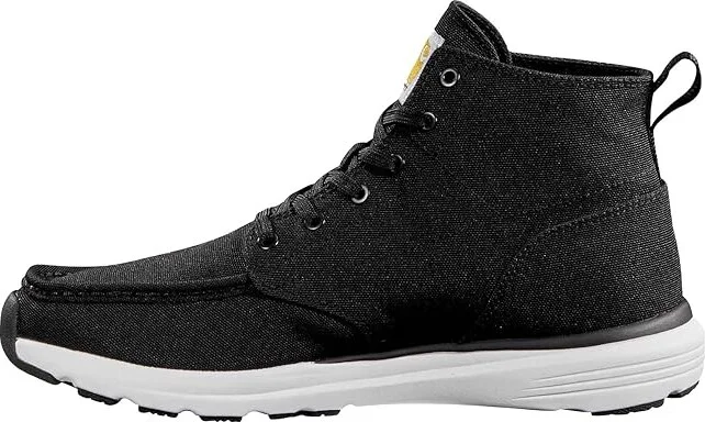 Carhartt Haslett Moc Toe Canvas Chukka Men's Boots Black Lightweight Durable Canvas : 8 D - Medium