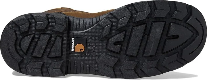 Carhartt Ironwood Waterproof 8 Soft Toe Work Boot Men's Shoes Bison Brown Oil Tan : 10 D - Medium, Leather/Textile - Image 3